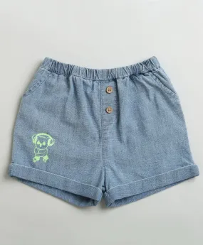 Sweetlime By AS Cotton Denim Shorts.