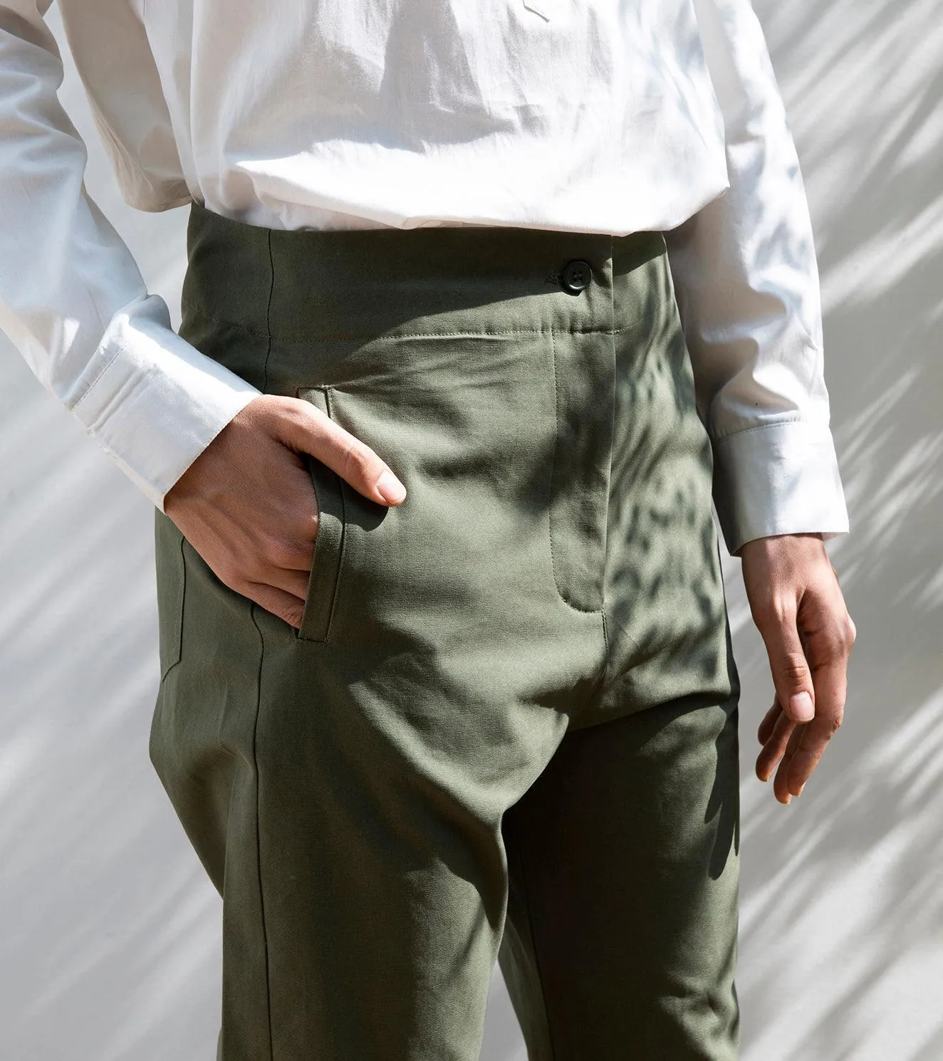 Sycamore Cropped Trousers