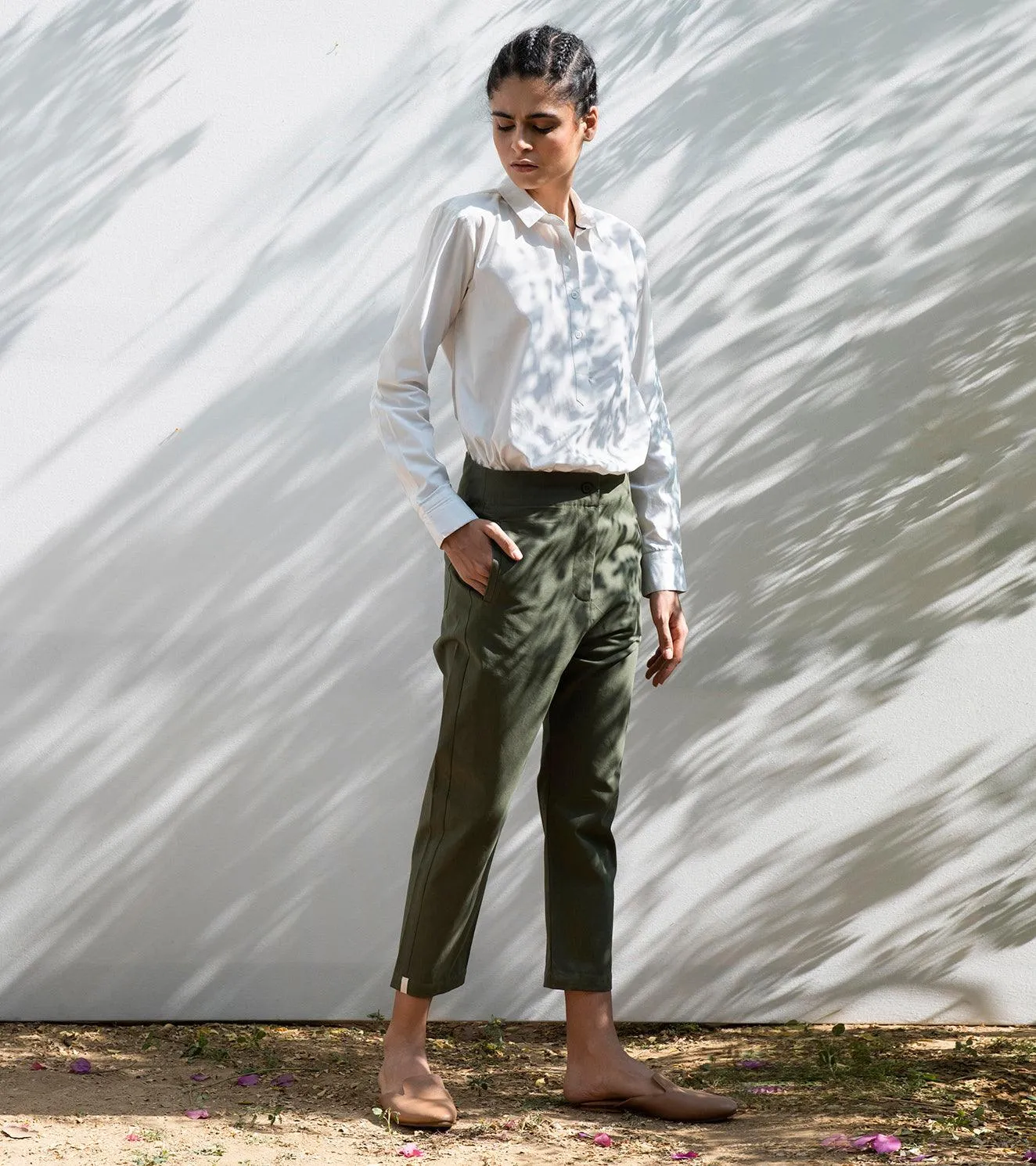 Sycamore Cropped Trousers