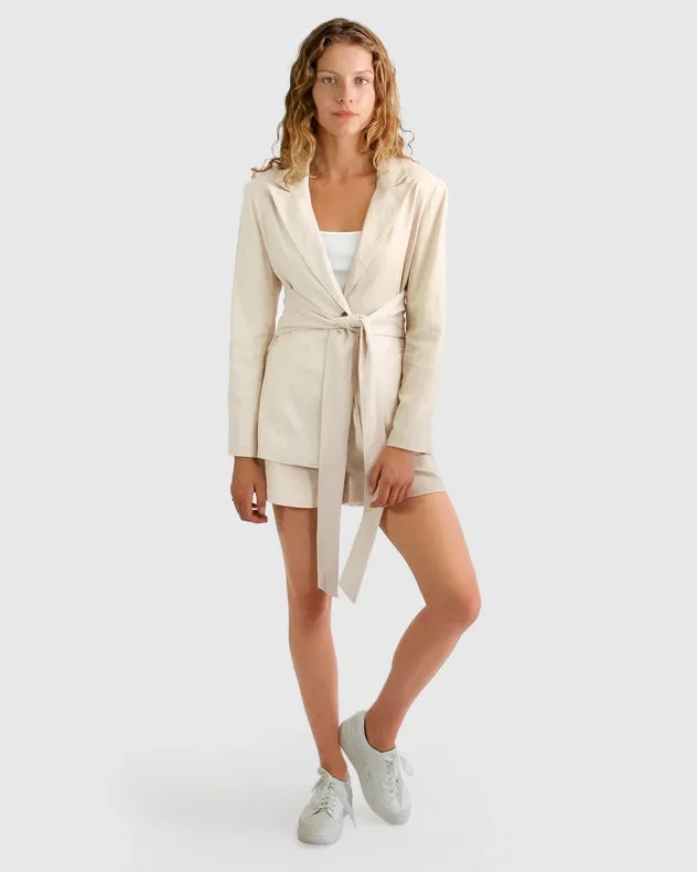 Synergy Wrap Blazer