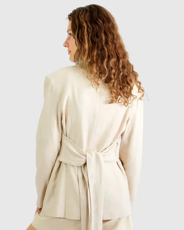 Synergy Wrap Blazer