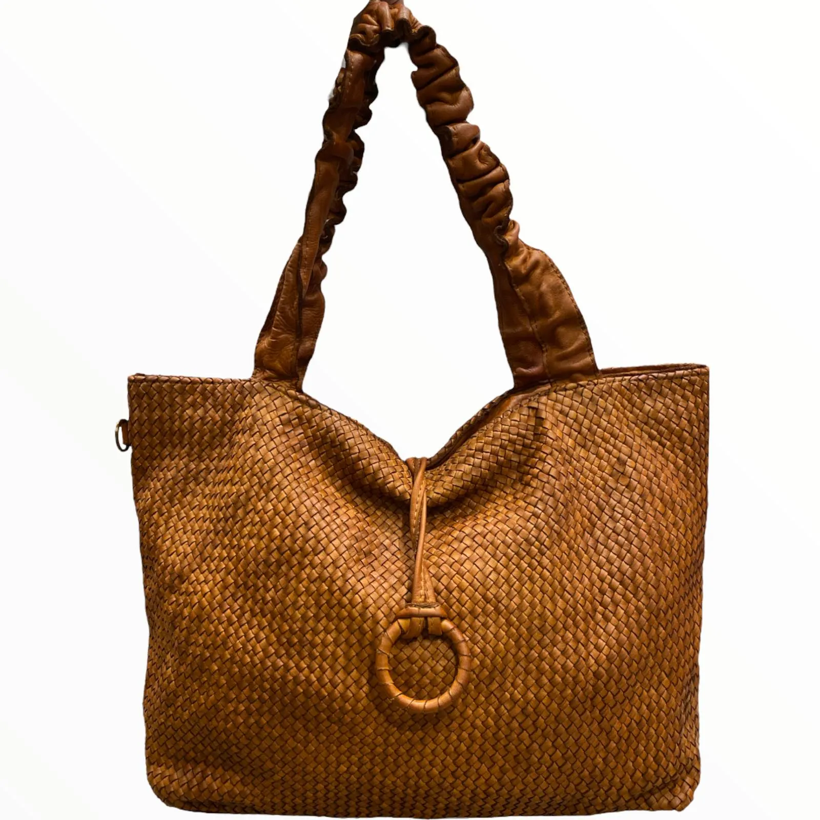 Taba handwoven large shoulder bag