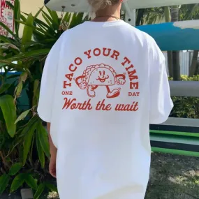 Taco Your Stylish Time Graphic Tee