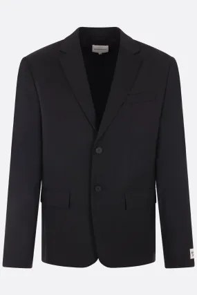 Tailored Single-Breasted Wool Jacket