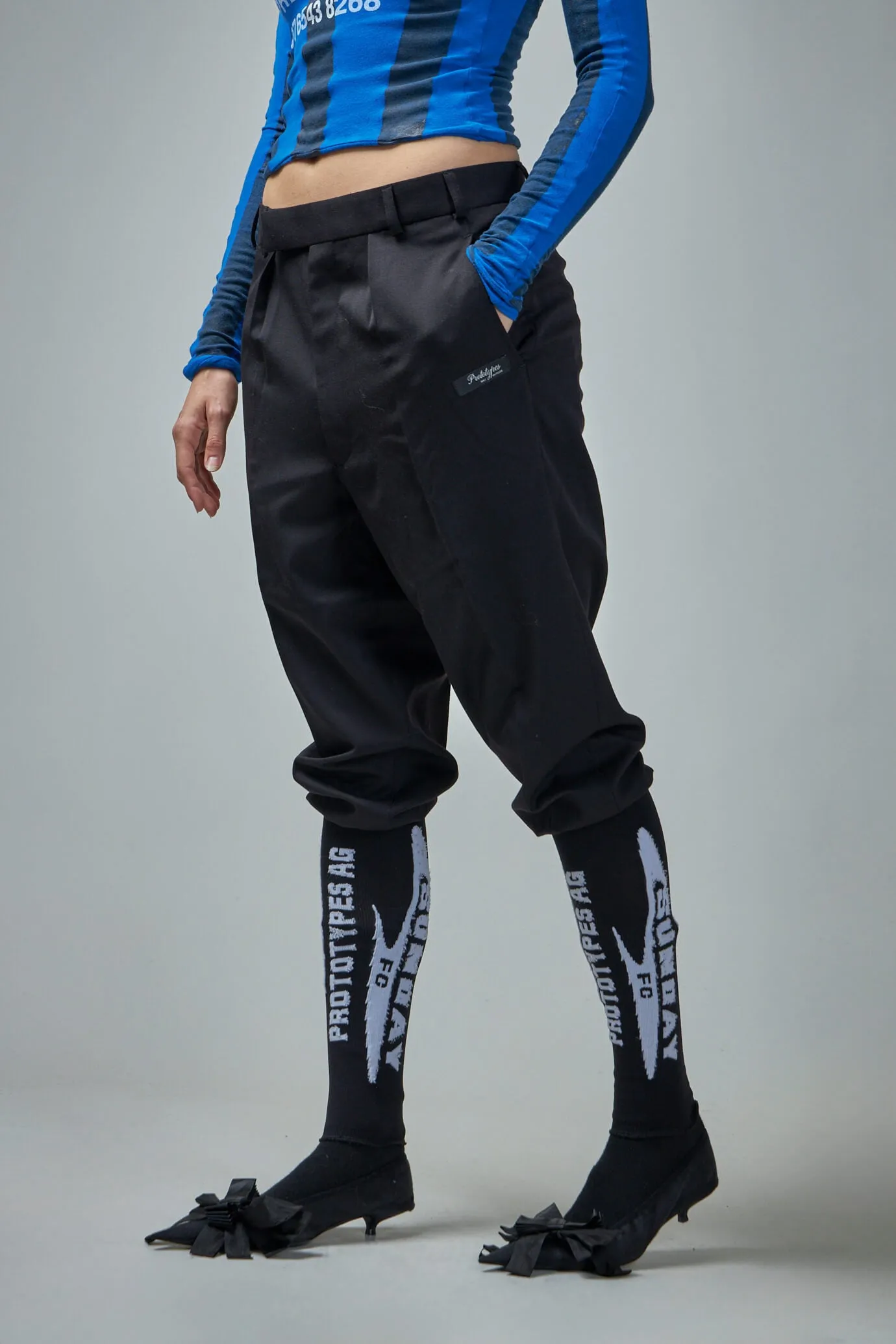 Tailored Stirrup Pants