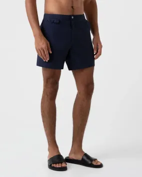 TAILORED SWIM SHORTS / NAVY