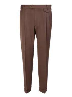Tailored trousers brown