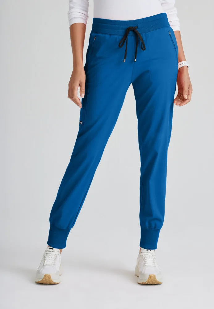 Tall Eden 5-Pocket Mid-Rise Jogger Scrub Pant