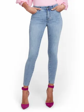 Tall Lexi High-Waisted Super-Skinny Ankle Jeans - Blue Love
