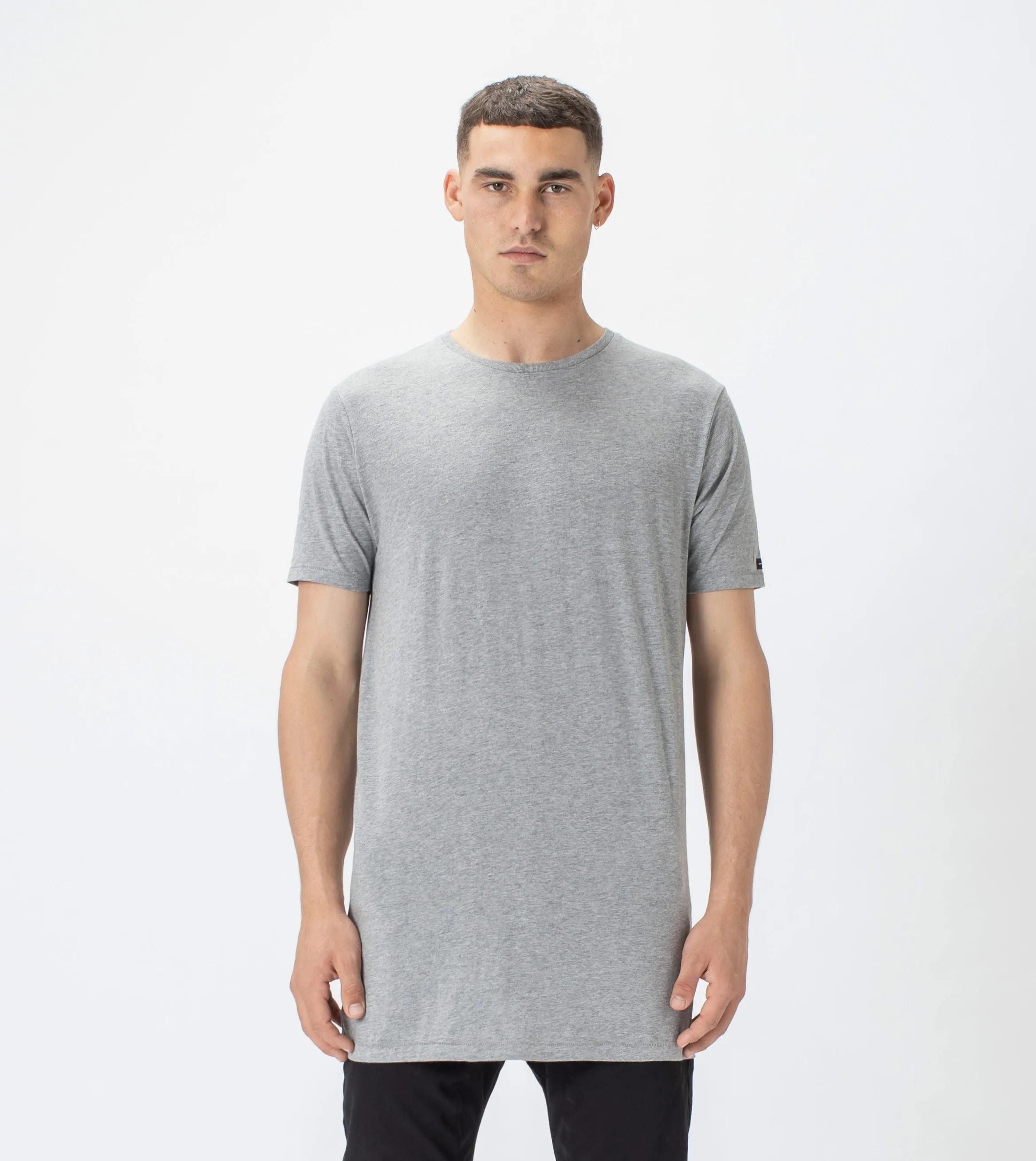 Tall Tee Dk Grey Marle
