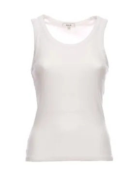 Tank top woman AGOLDE A7056 1260 WHITE