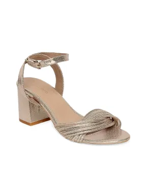 Tao Paris Dot 10006-01 Gold Patterned Heels