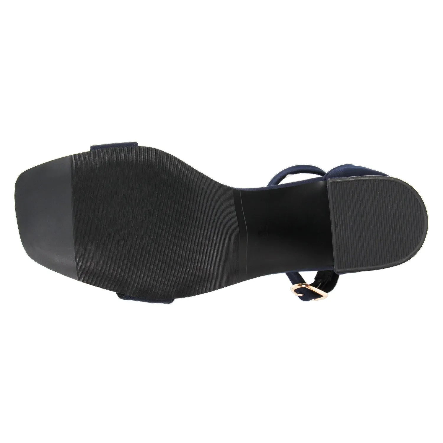 Tao Paris Kya 10020-02 Navy Blue Solid Heels