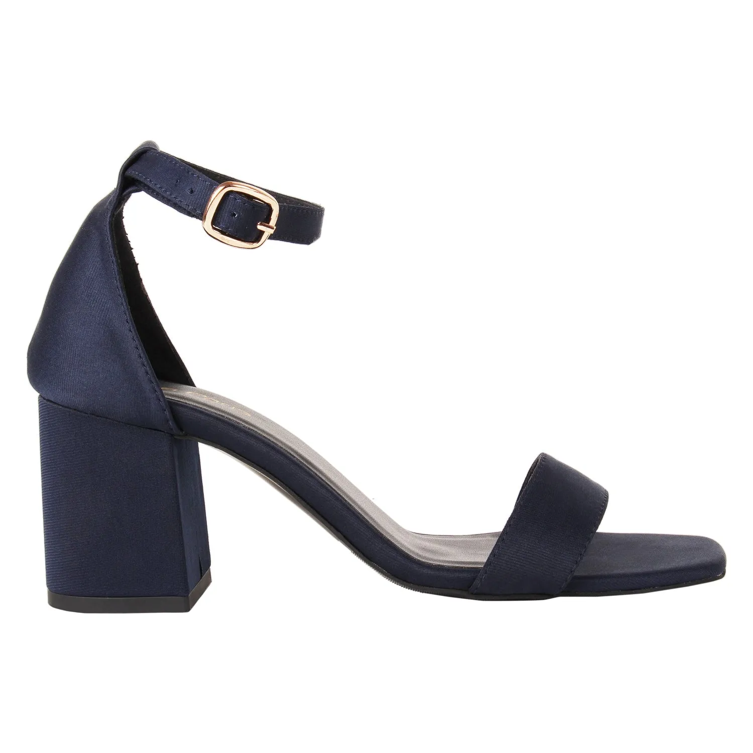 Tao Paris Kya 10020-02 Navy Blue Solid Heels