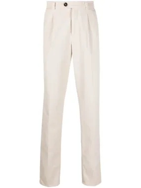 tapered cotton chinos