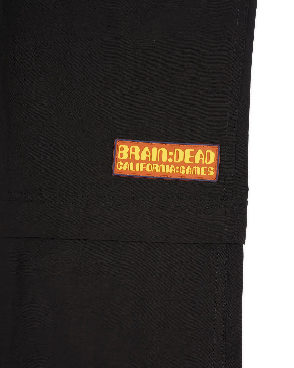 Taslan Convertible Pant, Black