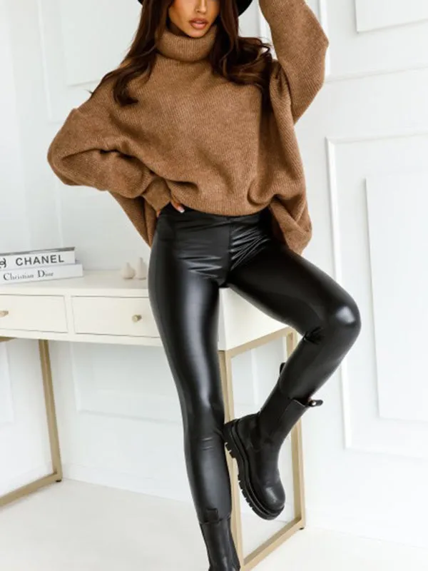 TastyHottie - Women's turtleneck loose warm sweater
