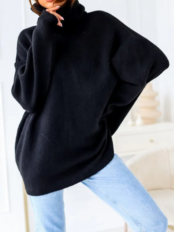 TastyHottie - Women's turtleneck loose warm sweater