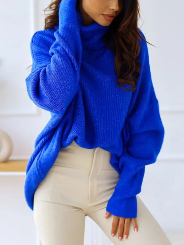 TastyHottie - Women's turtleneck loose warm sweater