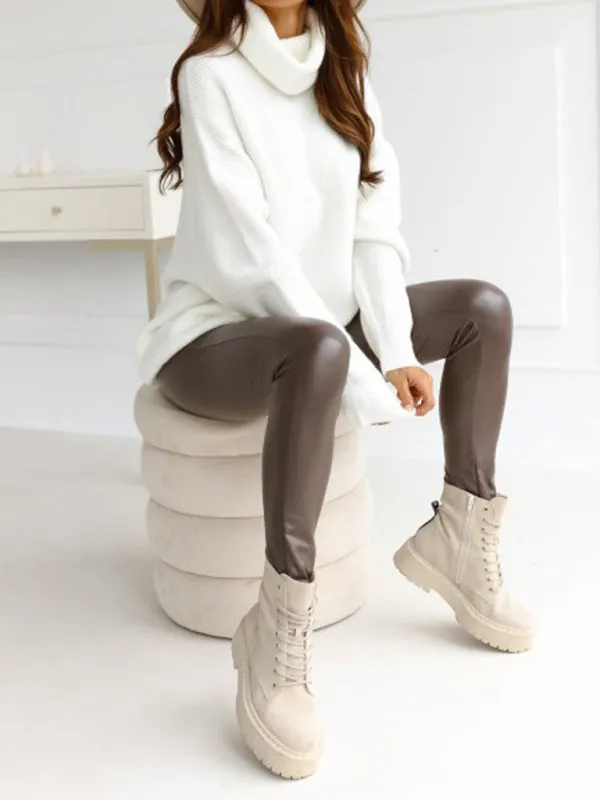 TastyHottie - Women's turtleneck loose warm sweater