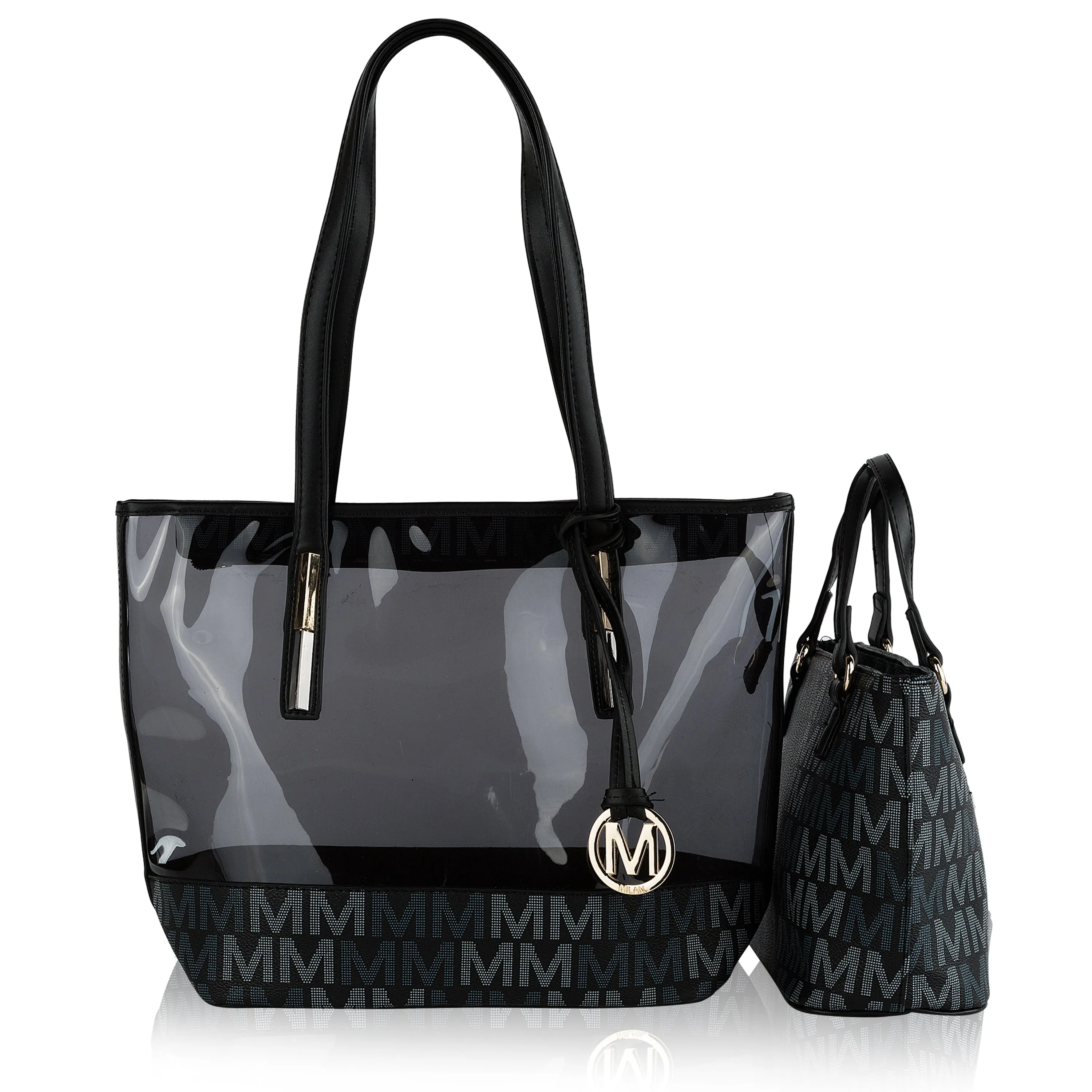 Tayla Signature Tote Bag and Mini Tote Set