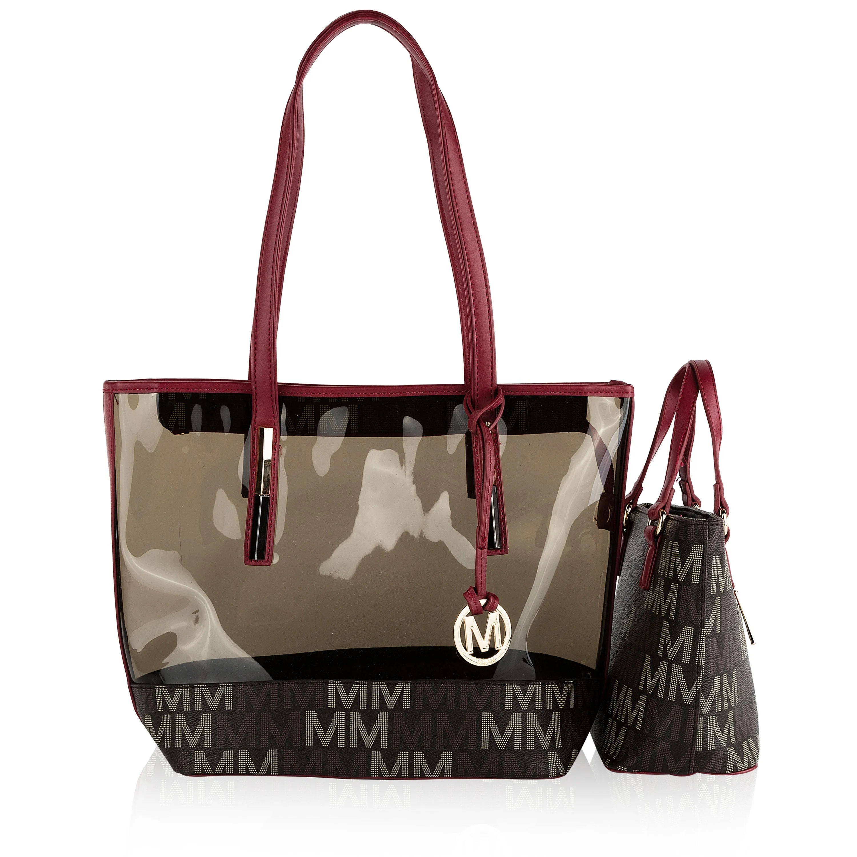 Tayla Signature Tote Bag and Mini Tote Set