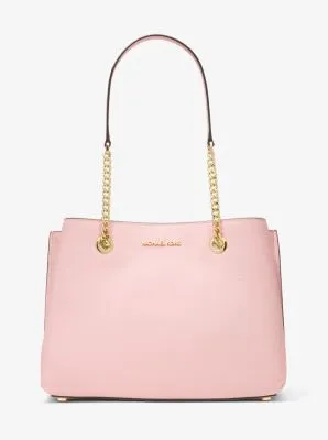 Teagan Large Pebbled Leather Shoulder Bag