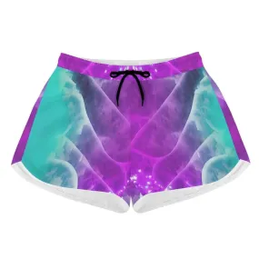 Teal and Purple exclusive beach shorts