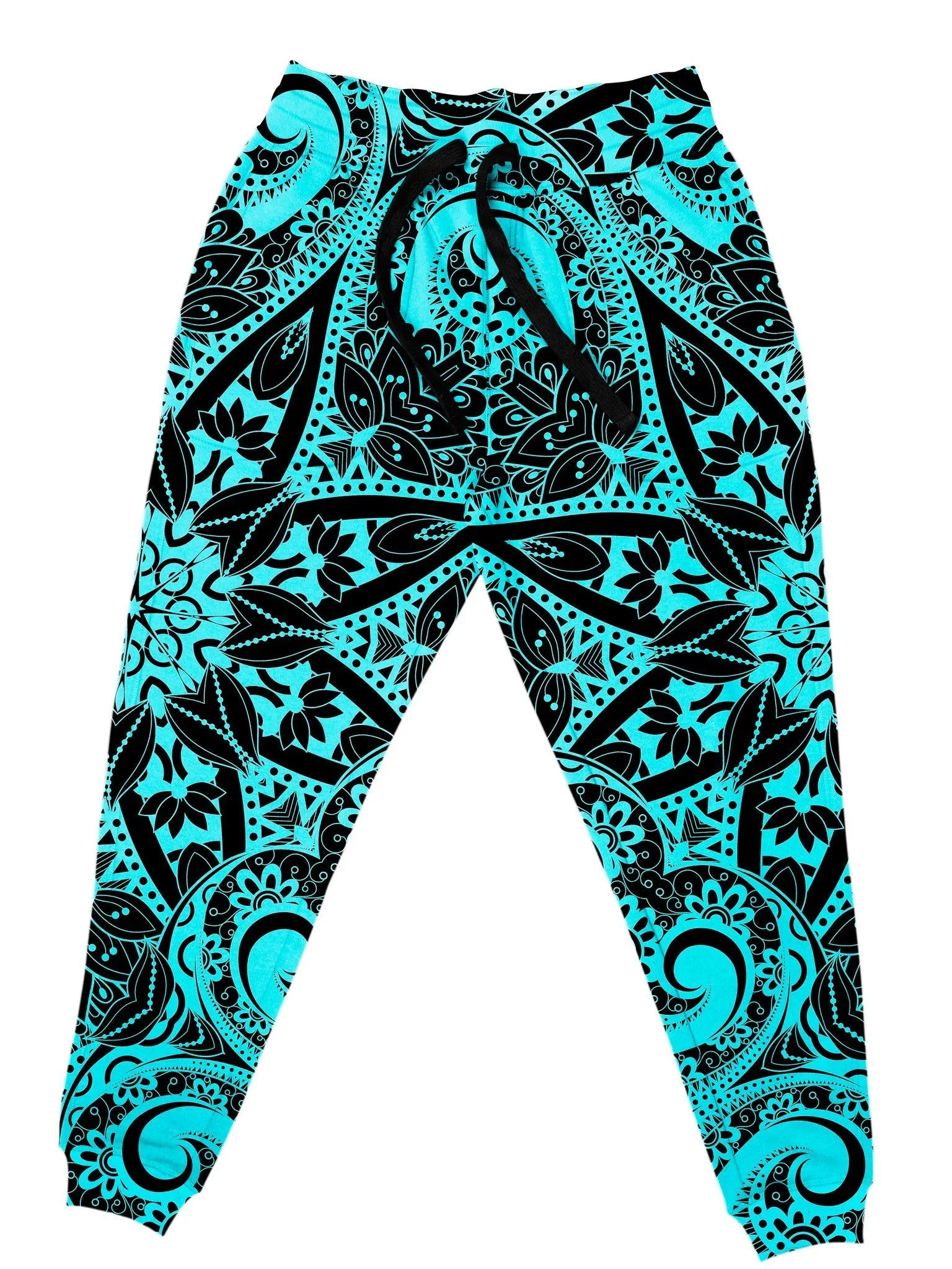 Teal Mandala Unisex Joggers