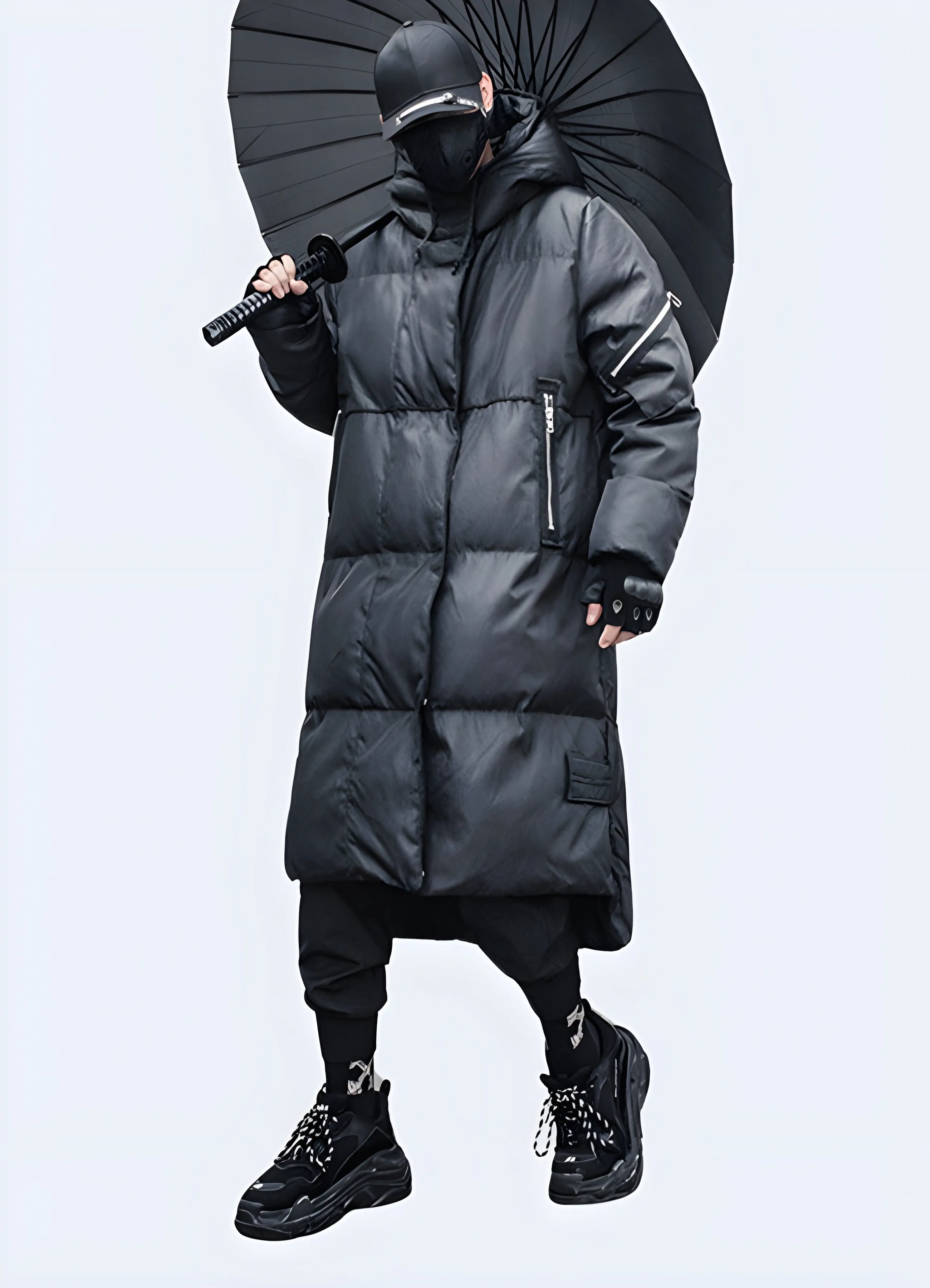 Techwear Parka Padded