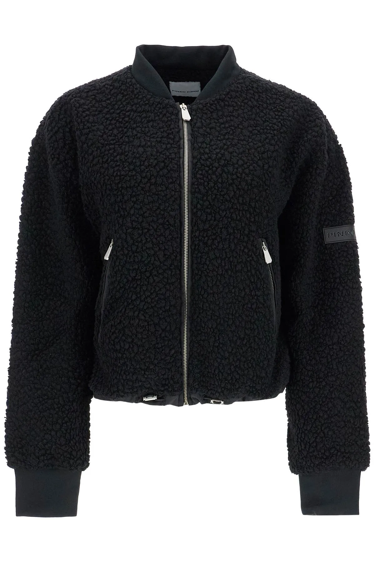 teddy bomber jacket for 104220 A24W NERO LIMOUSINE