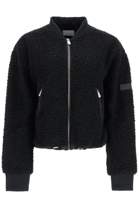 teddy bomber jacket for 104220 A24W NERO LIMOUSINE