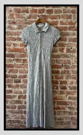 Textured Collared Dress
