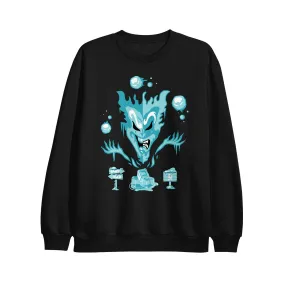 The Amazing Jeckel Brothers Holiday Black Crewneck
