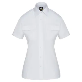 The Classic S/S Pilot Blouse | White