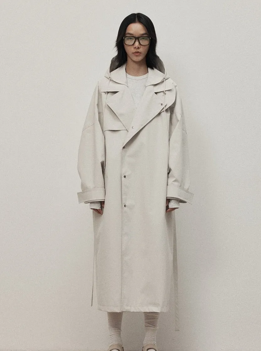 The Classic Windcoat in Stone Grey