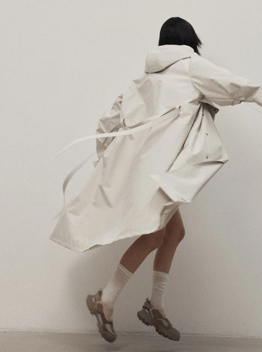 The Classic Windcoat in Stone Grey