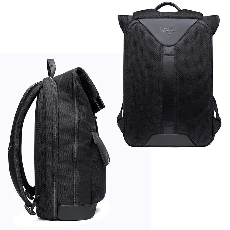 THE CLOWNFISH 15.6 inch Water Resistant Laptop Backpack - Anti-theft, Foldable | 30 L | Black