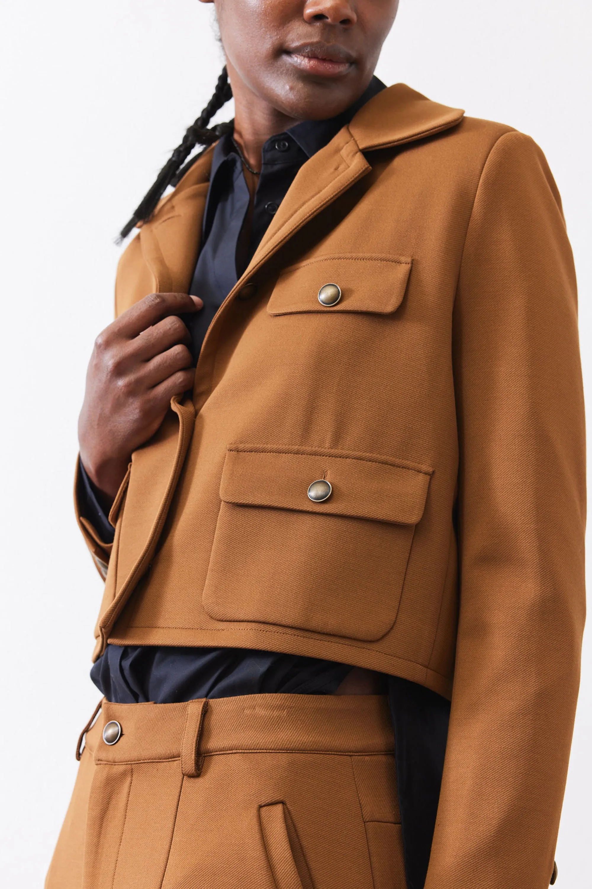 The Collared Stretch Suit Classic Jacket