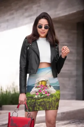 The Collectore (2) Pencil Skirt