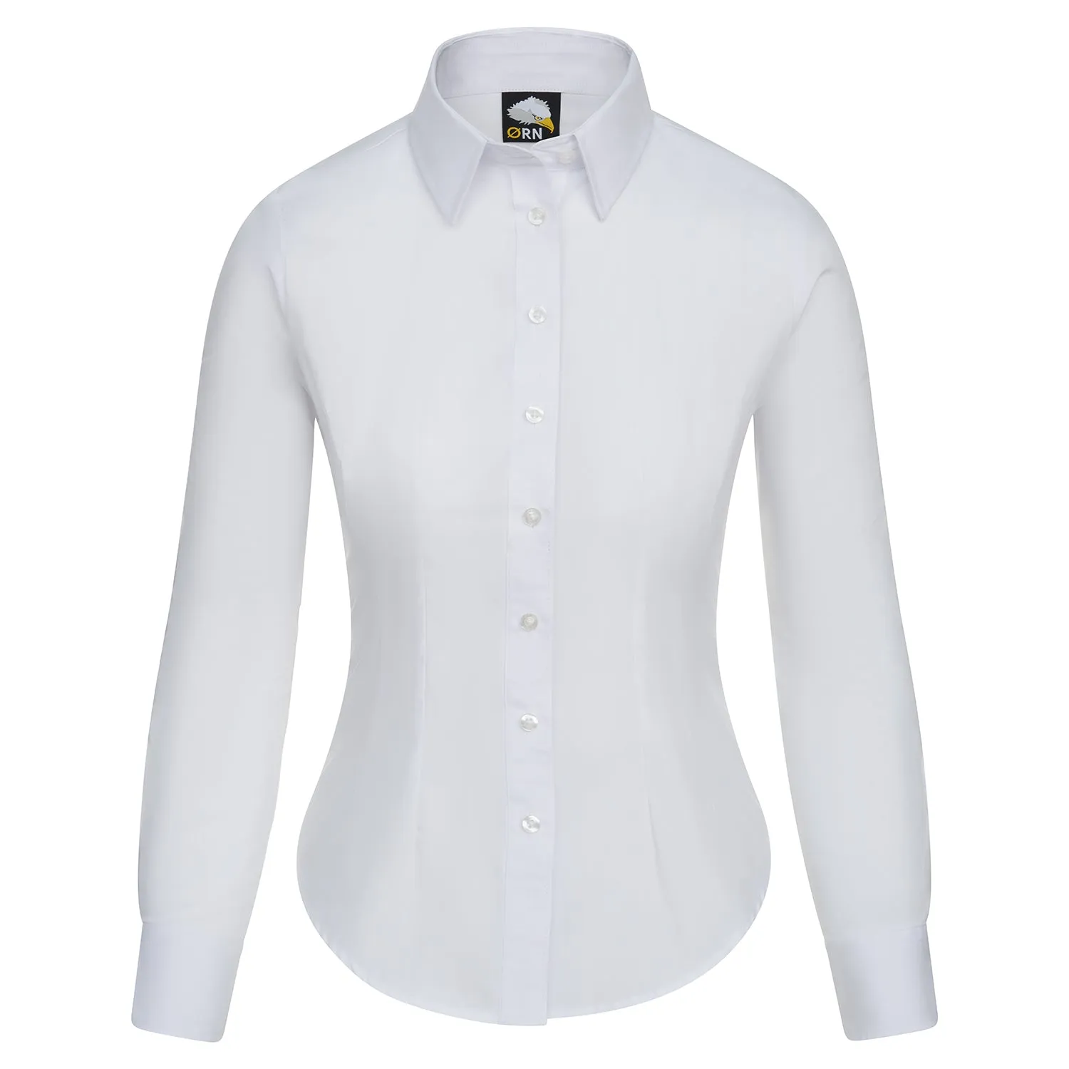 The Essential L/S Blouse | White