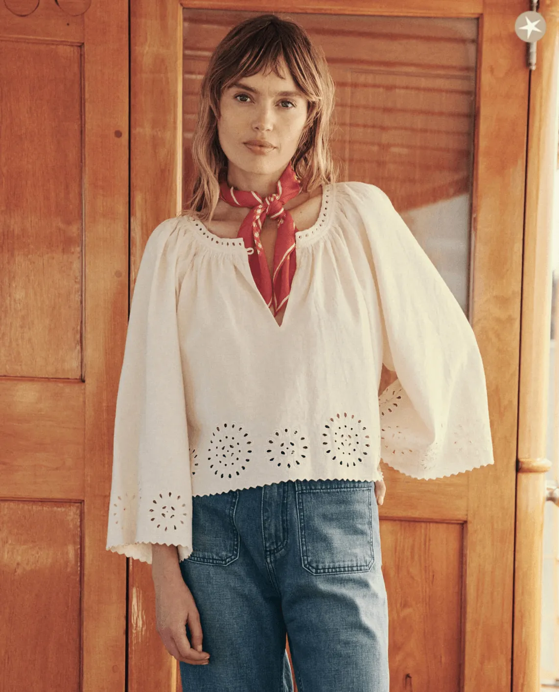 The Great. Bellflower Top Cream