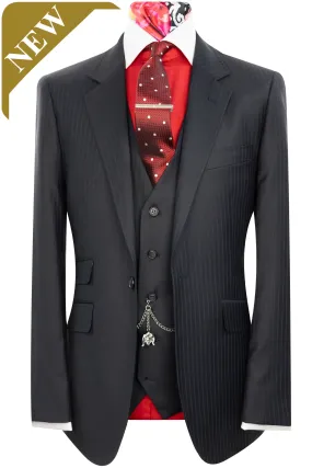 The Headstone Black Stripe Suit