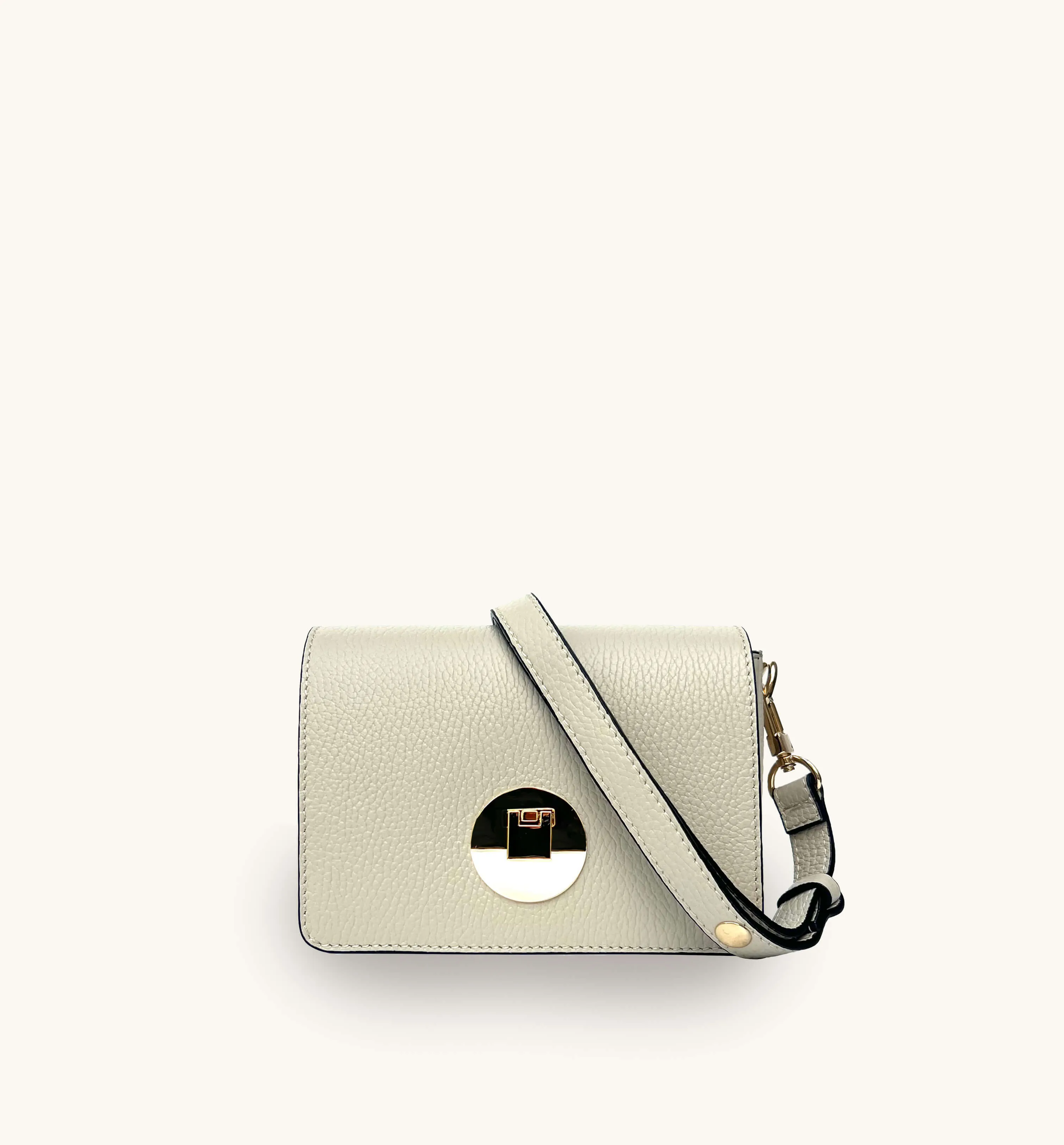 The Newbury Stone Leather Bag