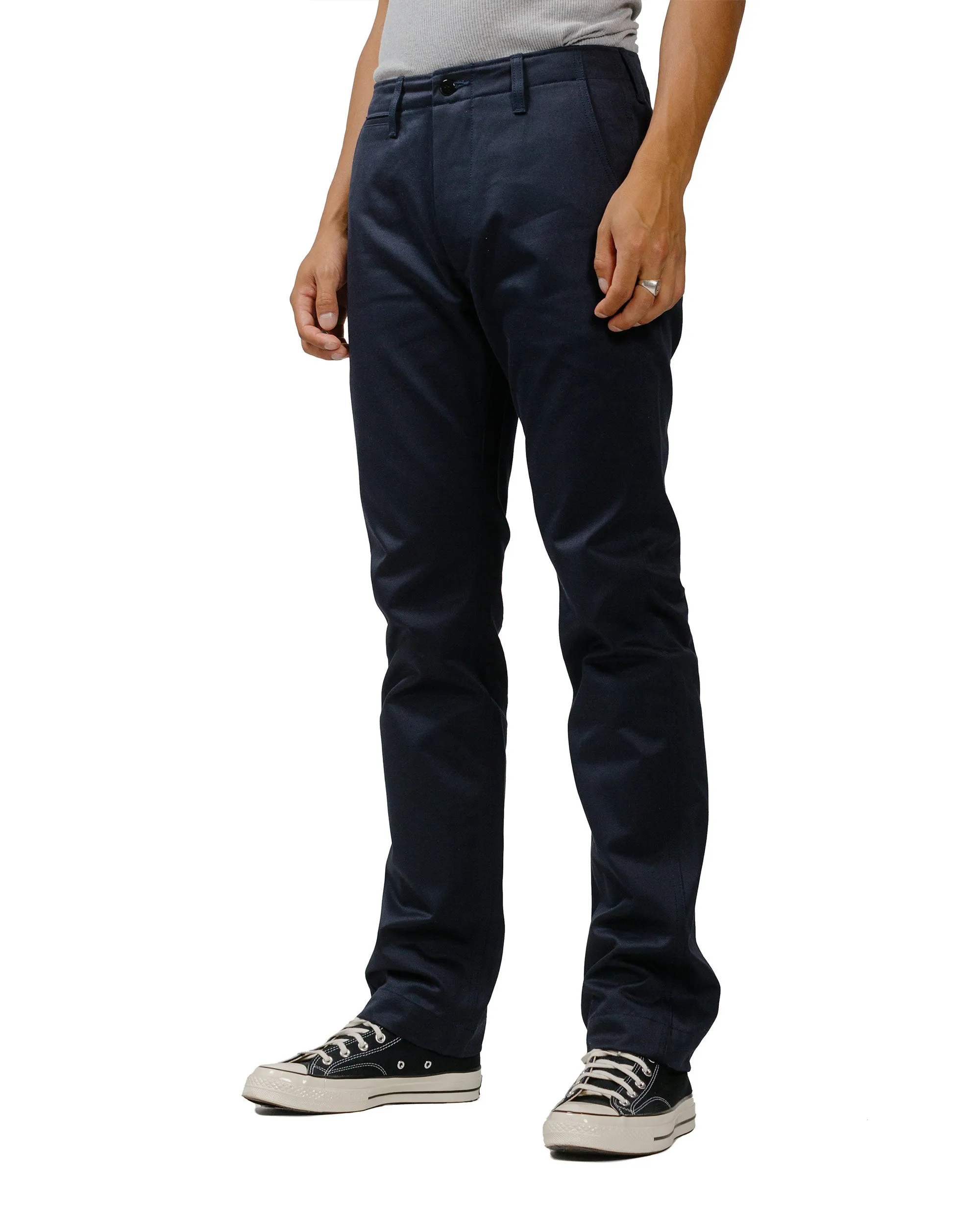 The Real McCoy's MP19010 Blue Seal Chino Trousers Navy