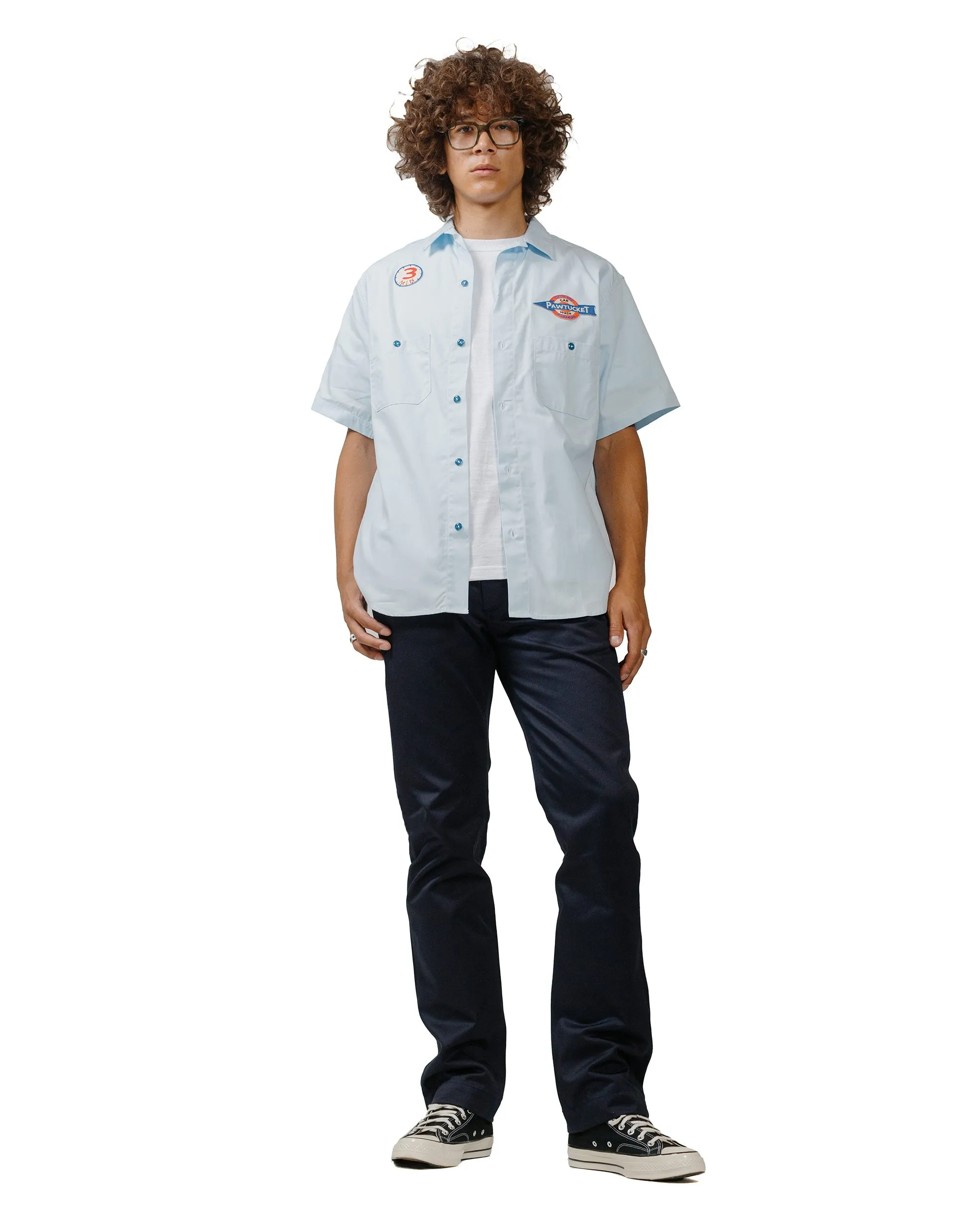 The Real McCoy's MP19010 Blue Seal Chino Trousers Navy