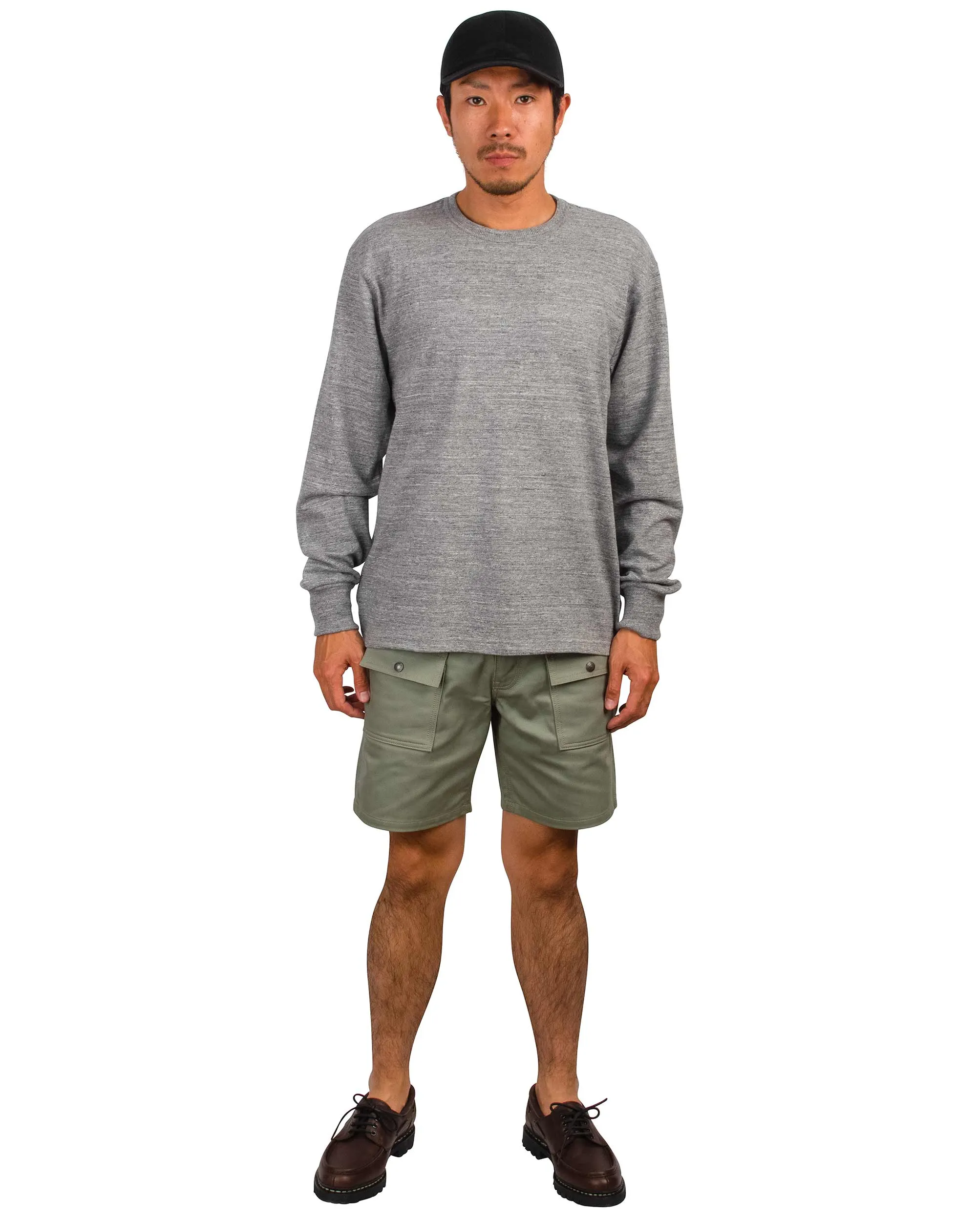 The Real McCoy's MP22013 Outdoor Utility Shorts / Pique Sage