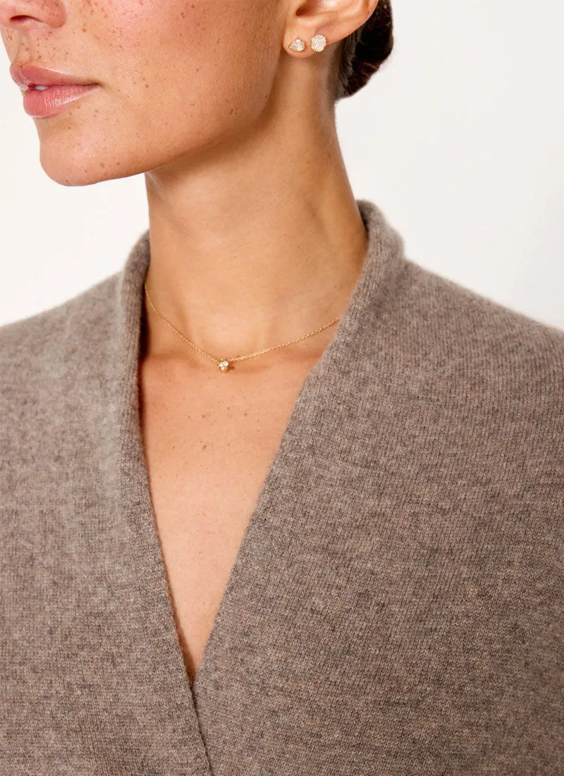 The Siena Wrap Neck Pullover
