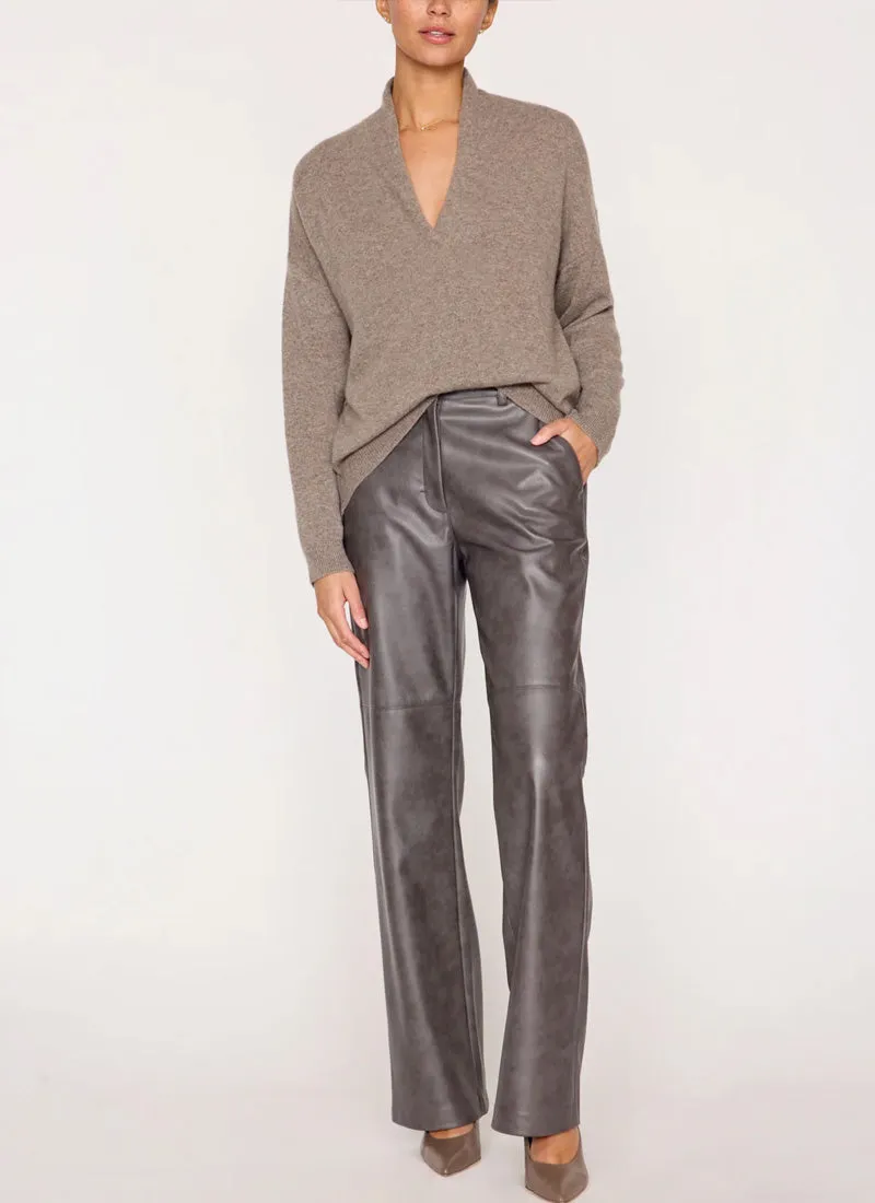 The Siena Wrap Neck Pullover