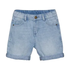 The Timmy Light Denim Jean Shorts - KIDS